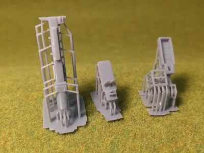 Deutsche Bahn Blocksignals 1-87 resin 3D print model