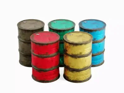 Used Steel Barrel Pack