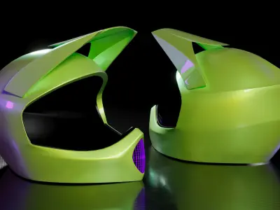 Helmet 3D model 14