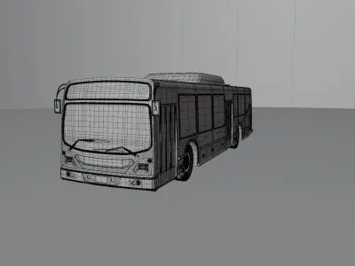 DTC Bus Free 3D model
