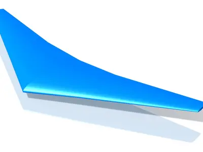 Airfoil Geometry Selection Free 3D model
