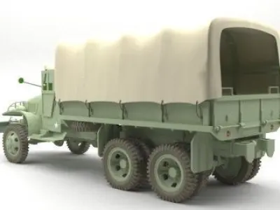 Soldier tanker 3D model