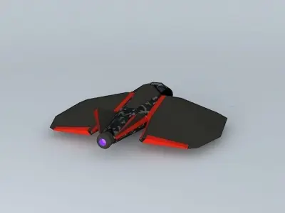 SQ Picador Space fighter class Free 3D model