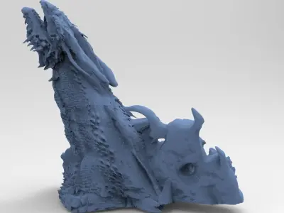 Dragon Stone Ruin Rock 4  3D model