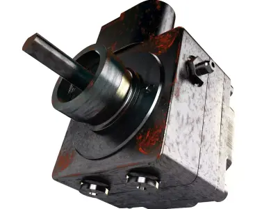 Oil pump 3D model purchase