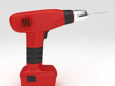 Drill machine 3d model 3D model