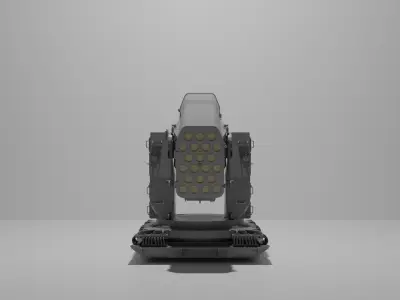 RIM-116 Rolling Airframe Missile 3D model