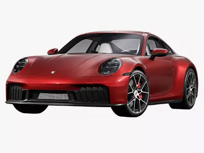 2026 Porsche 911 Carrera 4 GTS 3D model