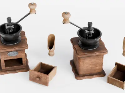 Coffee Grinder 3D model purchase