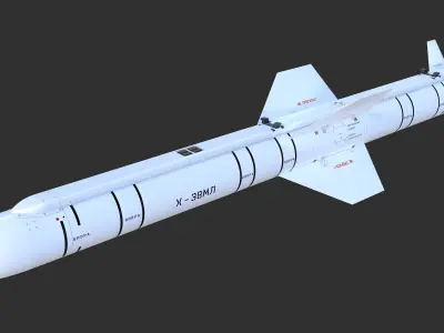 KH-38ML MISSILE 3D model