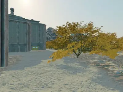 Autumn Village 3D model purchase