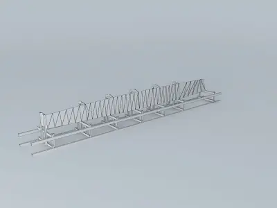 Easel for catamaran Mount 3D model