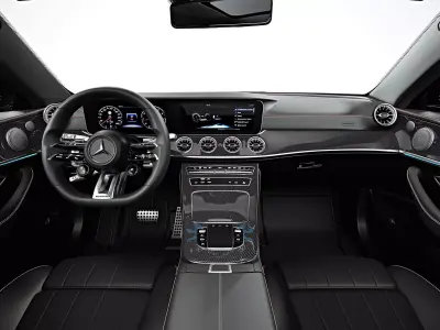 2021 Mercedes-Benz E53 AMG Coupe 3D model