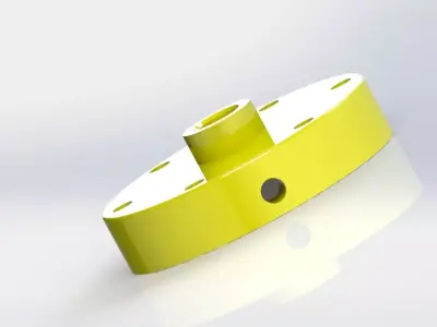 valve housing 3D model