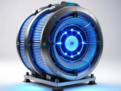 Futuristic Energy Shield Generator 3D model purchase