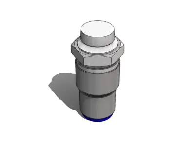 Conexao Rapida SMC KSH10 U03 Quick Connection 3D model