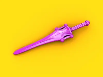 MOTU HE-MAN and SHE-RA Sword 3D model
