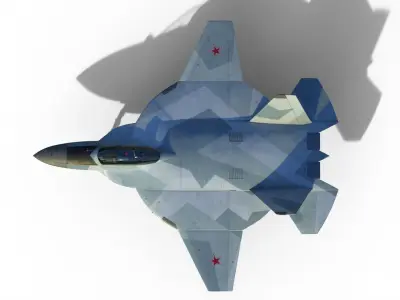 I-2000 LFS Integral-2010 Fighter jet 3D model