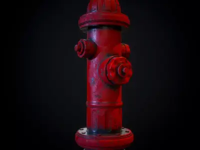 Fire Hydrant 3D model get