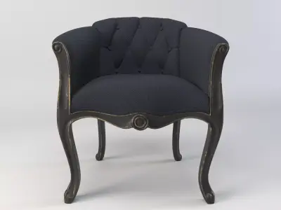  Antique Chairs 3D model