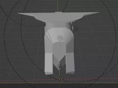 Ship untextured Free 3D model