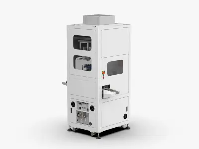 Automatic Mobile Phone Screen and Back Cover Assembly Machine 3D model