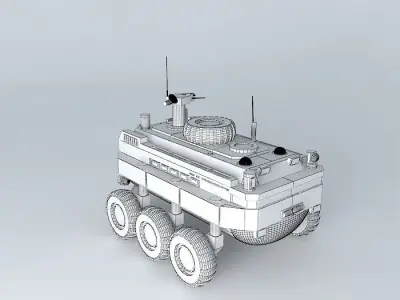ARGO A 30 Exploration vessel system Free 3D model