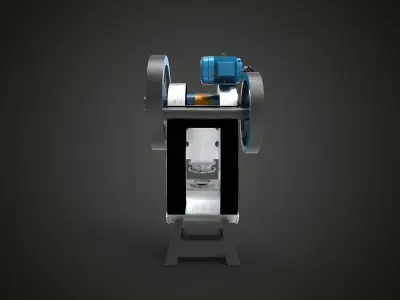 Press Machine 3D model purchase