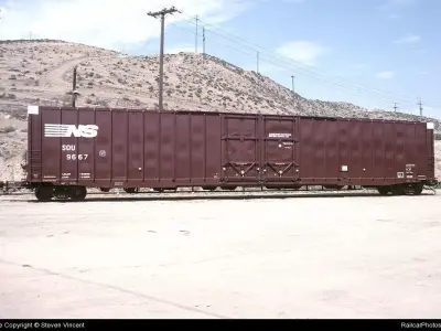 HO Pullman Standard 84 4 Excess Height Boxcar  3D print model