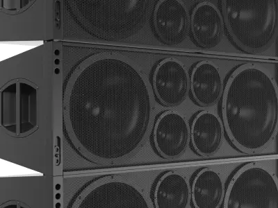 Stage Equipment Collection 3D model