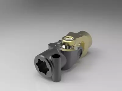 PTO hydraulic valve Free 3D model