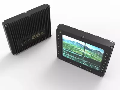 Military Rugged Display 3D model