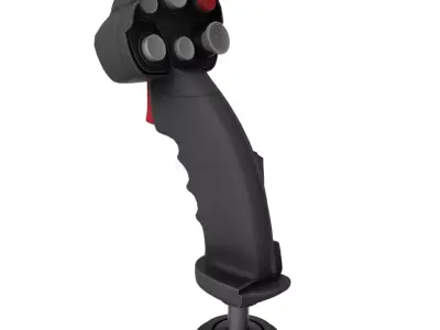 Combat Aircraft Grip Free 3D model