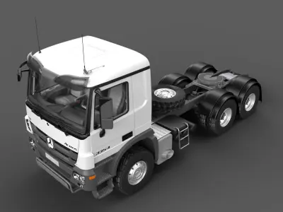 Mercedes benz actros 3354 3D model