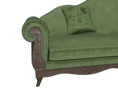 Sofa PBR Free 3D model