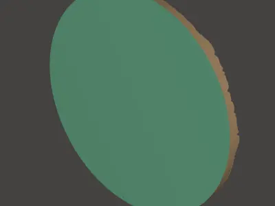 Aztec calendar 3D model