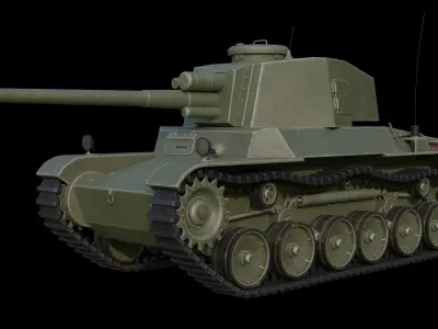 Chi-Nu Kai Low-poly 3D model