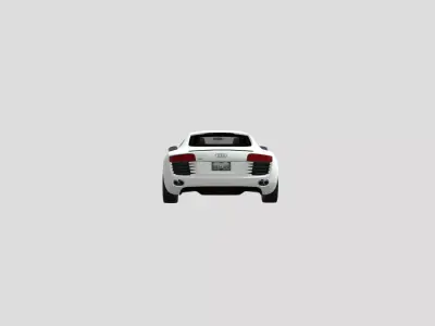 2008 Audi R8 3D print model