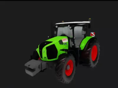 Claas Arion Tractor 3D Model Free 3D model