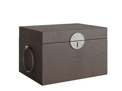 Old Wood Box Free 3D model