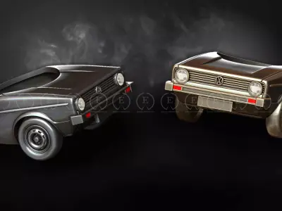 car ring 3D print model
