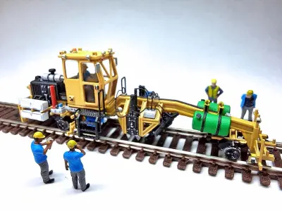 N Scale Tie Shear 3D print model