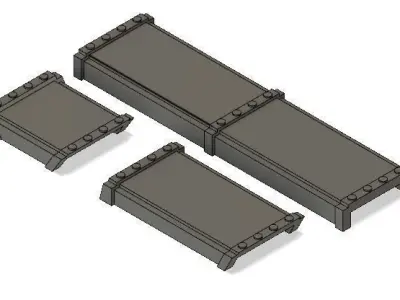 Tank Track Guards Free 3D print model