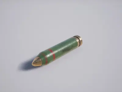 Military Bombshells Low-poly 3D model