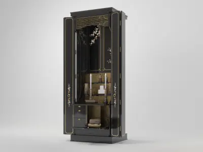 LARGE ALTAR BUTSUDAN 3D model