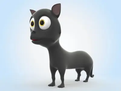 Black Cat 3D model