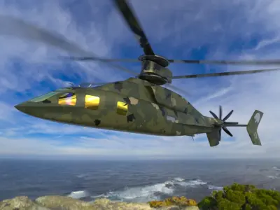 Lockheed Martin Defiant X 3D Model 3D model