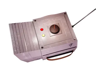 Low Poly Motion Tracking Device-Game Ready-PBR Low-poly 3D model