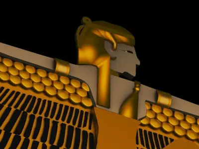 Ancient Egyptian Deities Pharaoh 3D print model