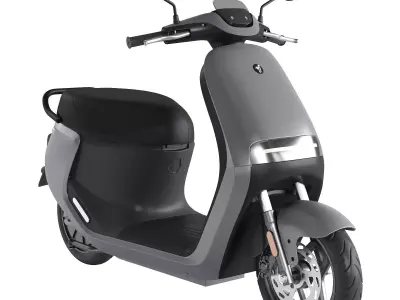 Ninebot E110S Steel Electric Scooter 3D model